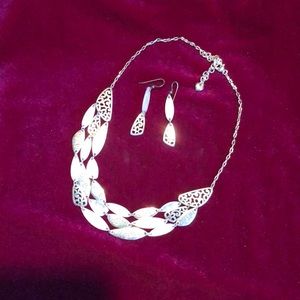 Brighton necklace and earring set